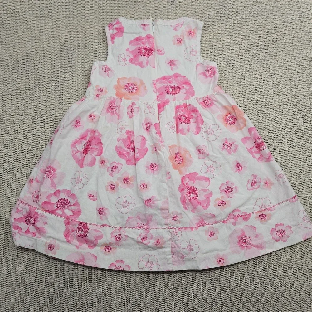 Polly Flinders Dress Girls 6 Floral Sleeveless Spring Easter Flower Girl Special